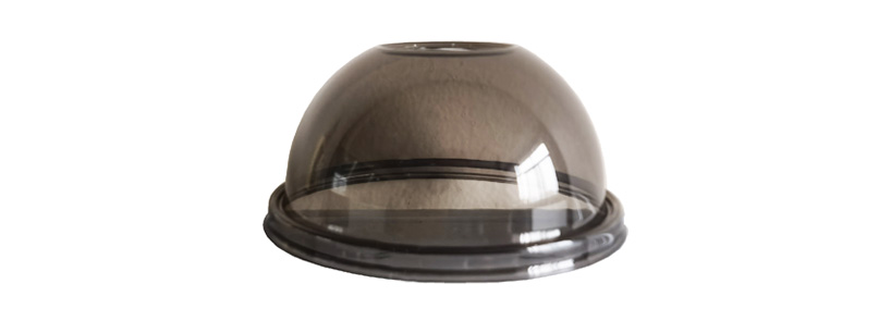 84 hemispherical lid